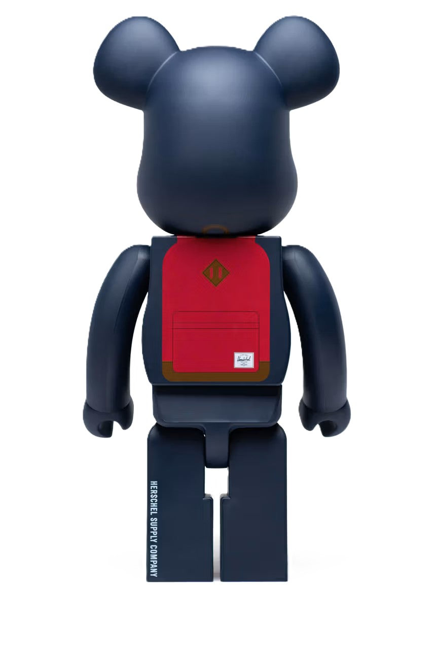 Herschel x Bearbrick 1000% Bearbrick Peacoat