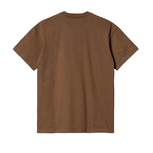 Carhartt WIP Chase T shirt Tamarind Gold