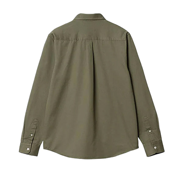 Carhartt WIP Madison LS Shirt Seaweed Wax