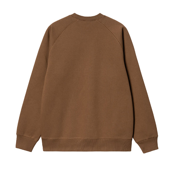 Carhartt WIP Chase Sweat Tamarind Gold