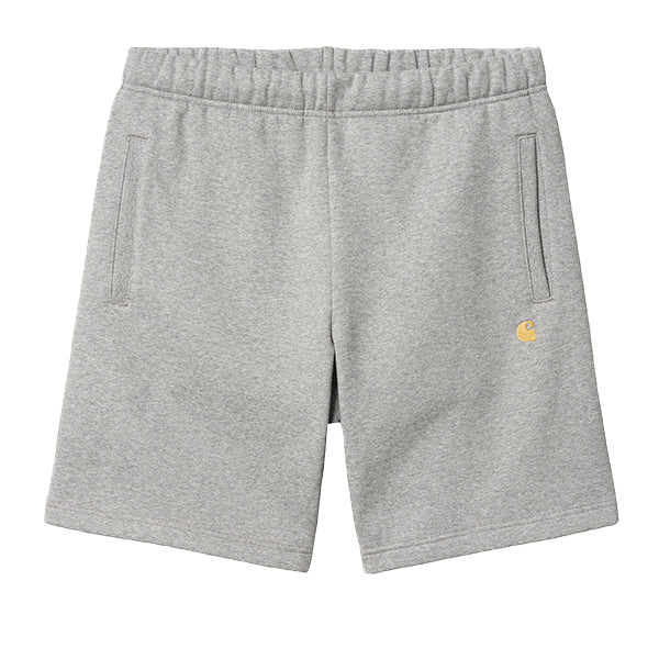 Carhartt WIP Chase Sweat Short Grey Heather Gold