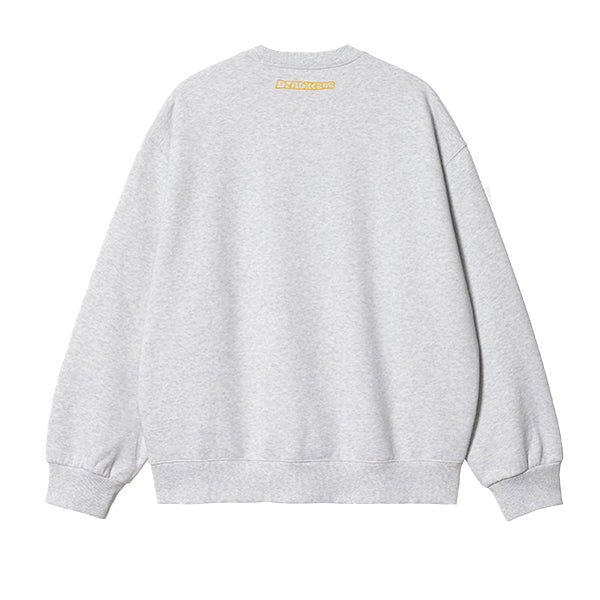 Carhartt WIP Deadkebab Knock Knock Sweat Ash Heather