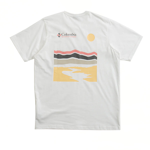 Columbia Explorers Canyon Back SS Tee White Heritage Hills