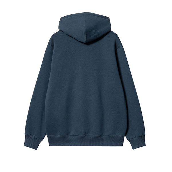 Carhartt WIP Hooded Chase Sweat Squid Salt