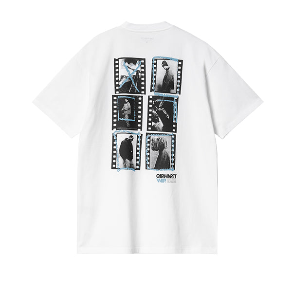 Carhartt WIP SS Contact Sheet T shirt White