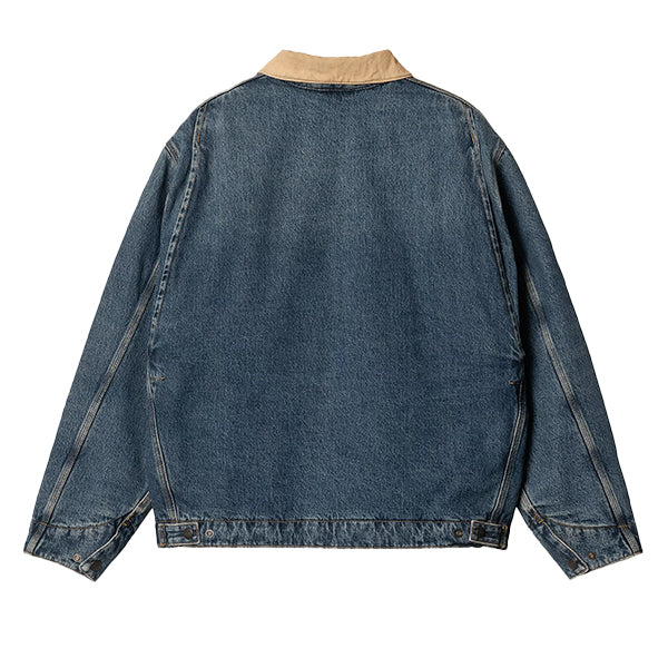Carhartt WIP OG Detroit Jacket Blue Dusty Hamilton Brown