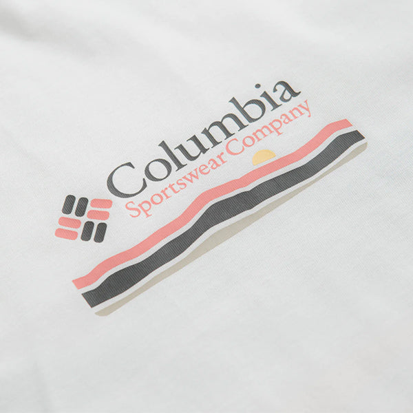 Columbia Explorers Canyon Back SS Tee White Heritage Hills