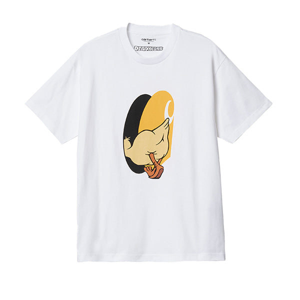 Carhartt WIP SS Deadkebab Knock Knock T-shirt White