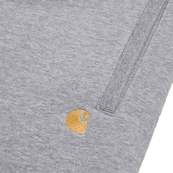 Carhartt WIP Chase Sweat Short Grey Heather Gold