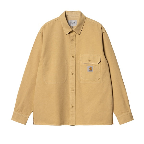 Carhartt WIP Reno Shirt Jac Bourbon Garment Dyed