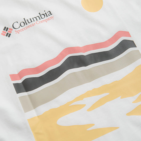 Columbia Explorers Canyon Back SS Tee White Heritage Hills