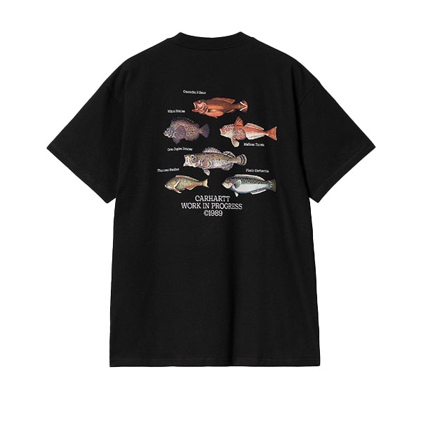 Carhartt WIP SS Fish T shirt Black