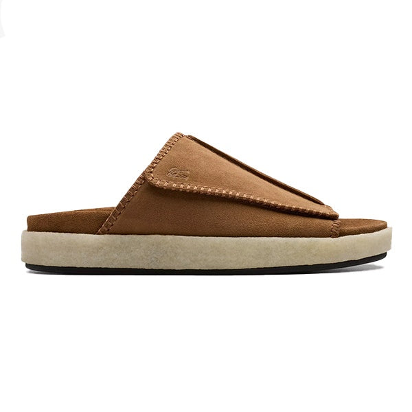 Clarks Overleigh Slide Cola Suede