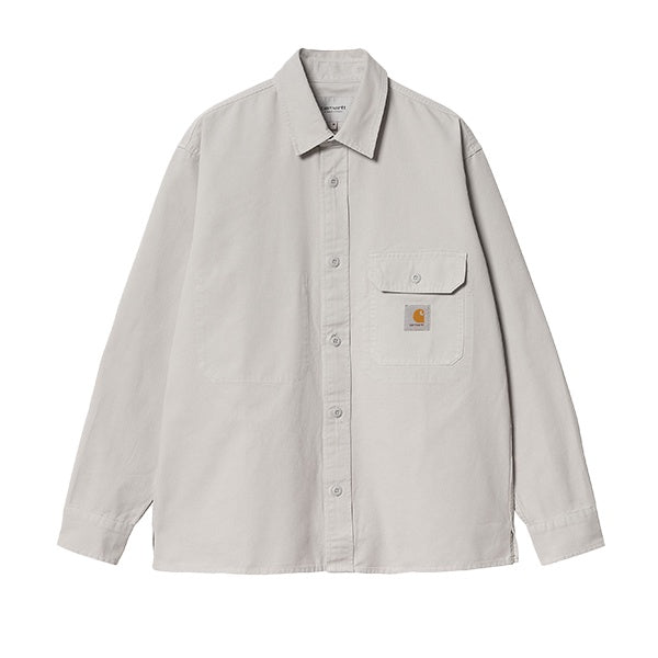 Carhartt WIP Reno Shirt Jac Sonic Silver Garment Dyed