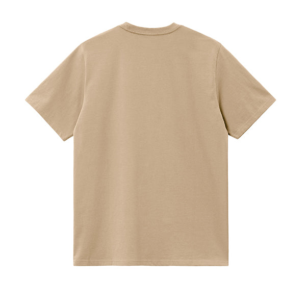 Carhartt WIP SS Chase T shirt Sable Gold