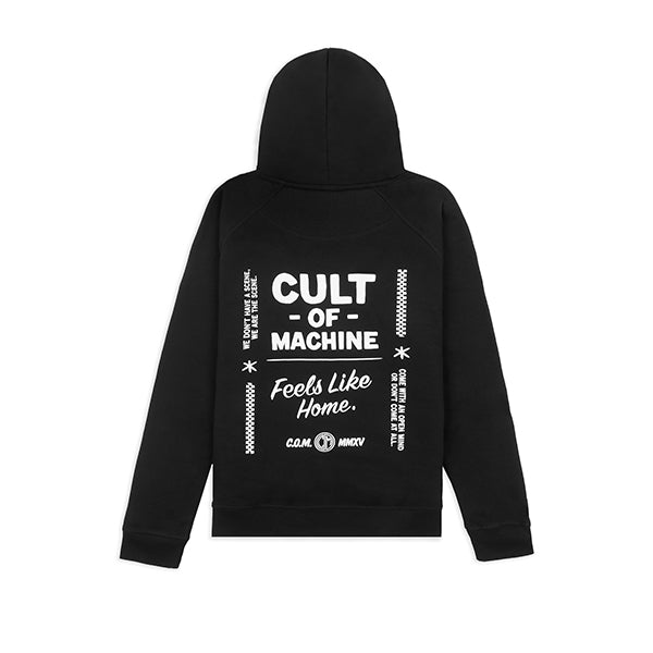 Caffeine and Machine Cult Of Machine Hoody Black