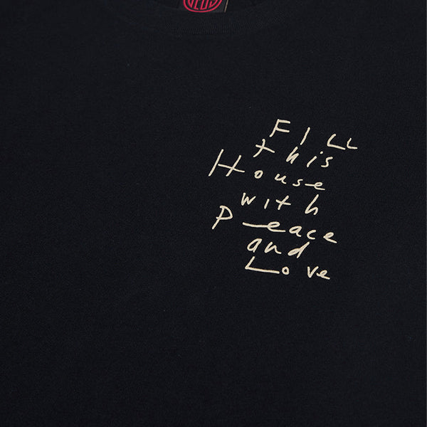 Deus Old House T Shirt Black