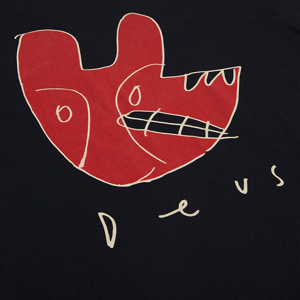 Deus Old House T Shirt Black
