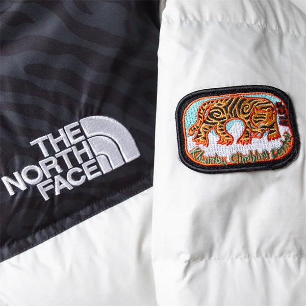 The North Face 1996 Retro Nuptse Jacket White Dune TNF Black