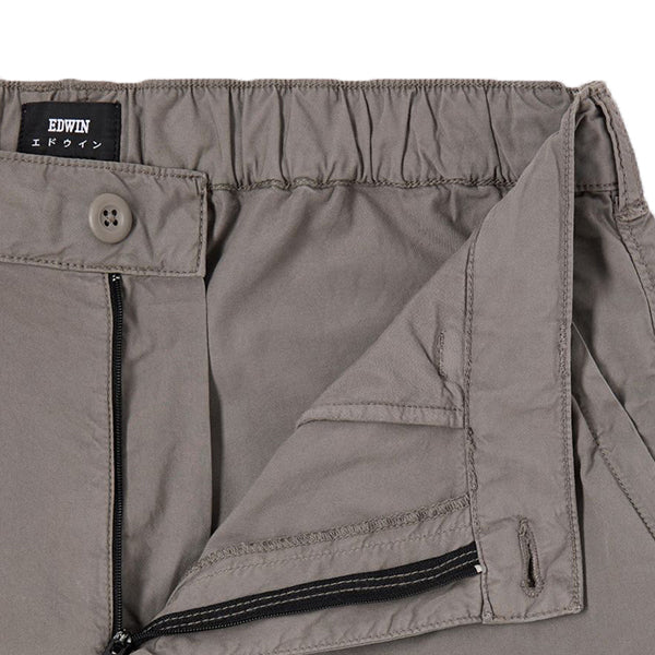 Edwin Ringe Cargo Short PFD Summer Compact Twill Brushed Nickel