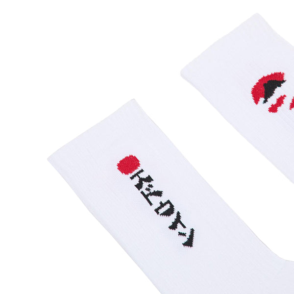 Edwin Kamifuji Socks White