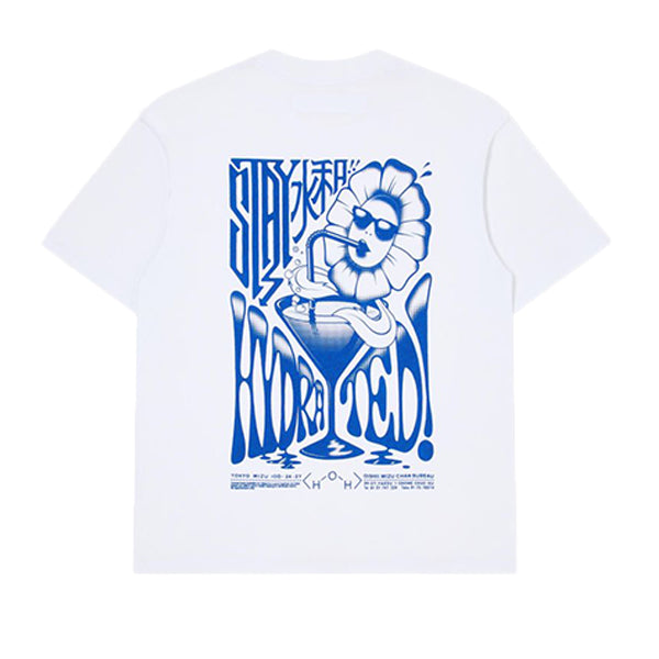 Edwin Stay Hydrated T shirt White