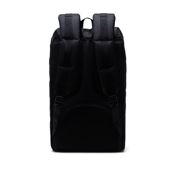 Herschel Little America Backpack Black Black Rubber