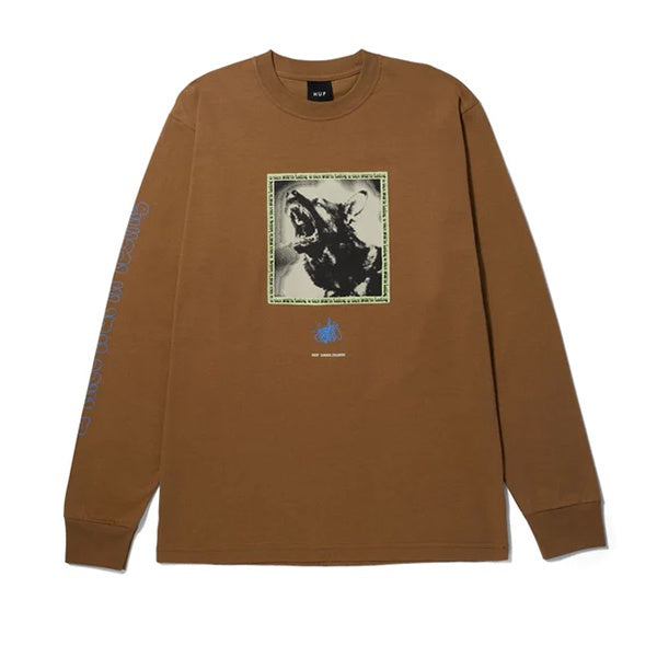 Huf Beware LS Tee Camel