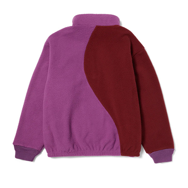 Huf Expidition Quarter Zip Pile Fleece Berry