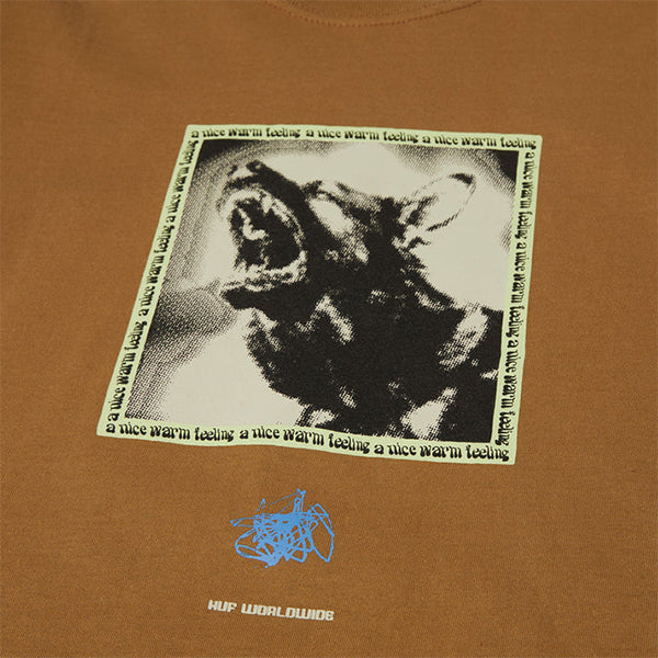 Huf Beware LS Tee Camel