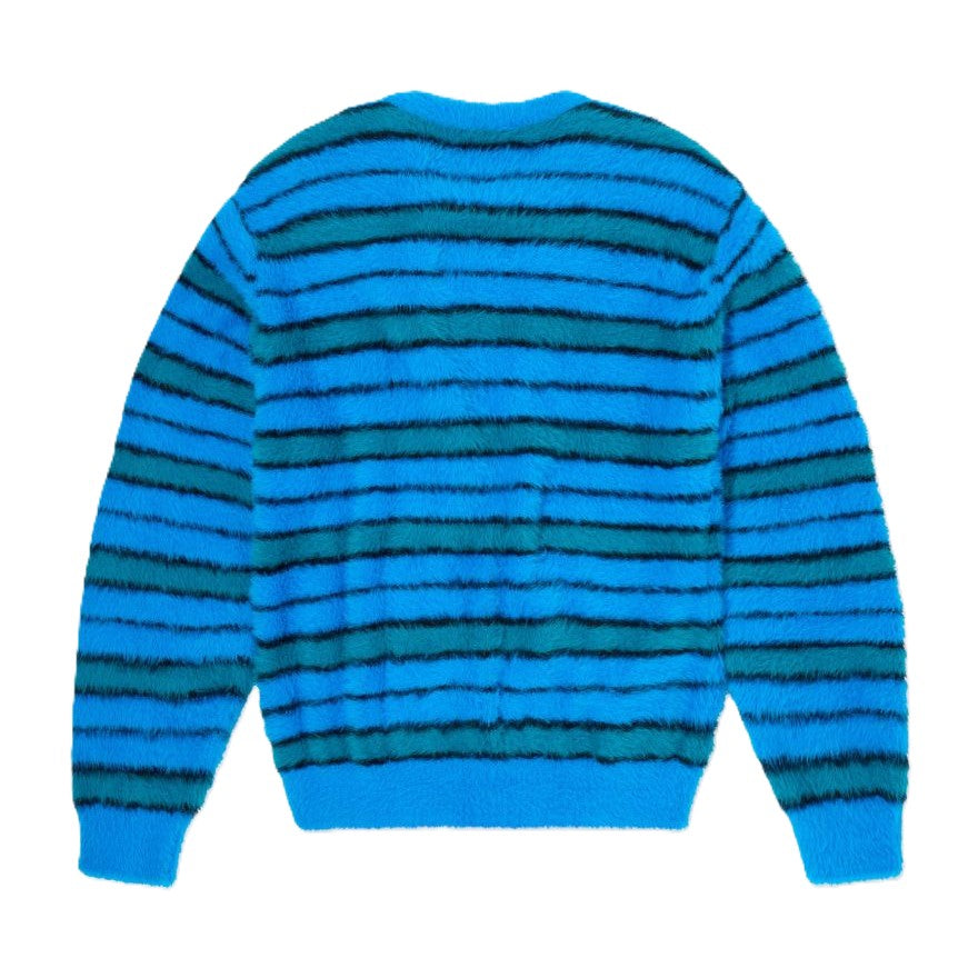 Edwin Striped Hairy Sweater