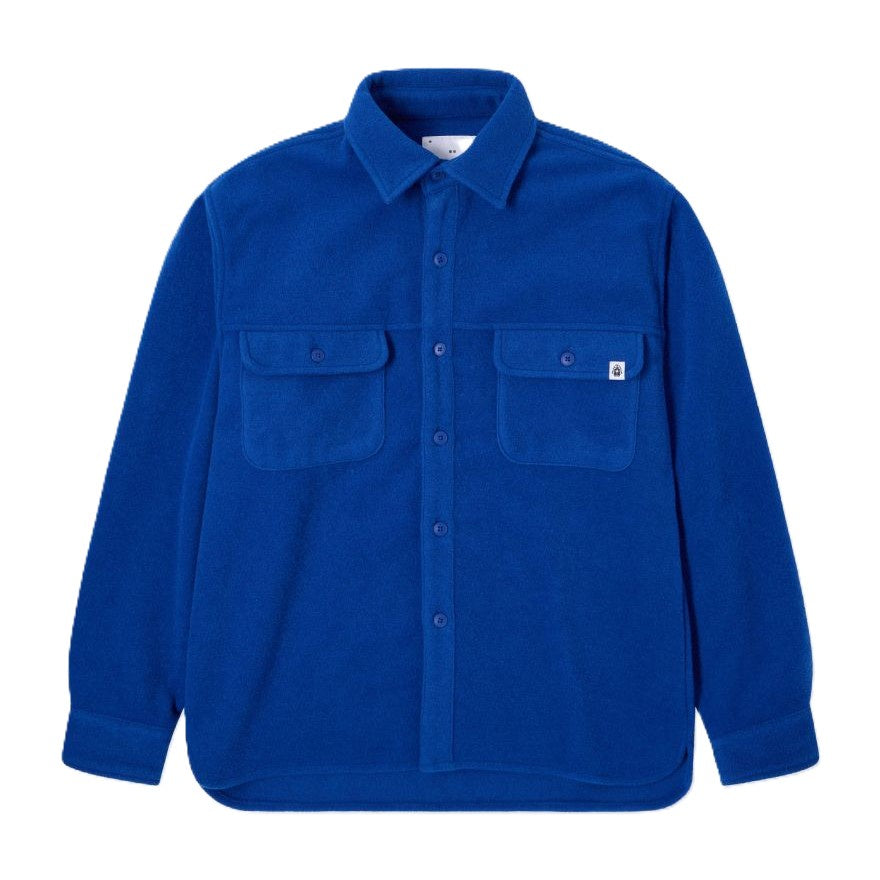 Edwin Jowen Overshirt Deep Ultramarine