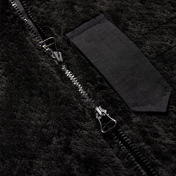 Maharishi High Loft Zipped Fleece Polartec Black