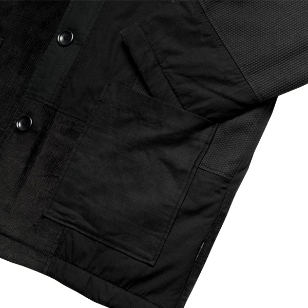 Maharishi Patchwork Donkey Jacket Black