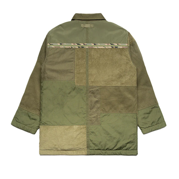 Maharishi Patchwork Donkey Jacket Olive