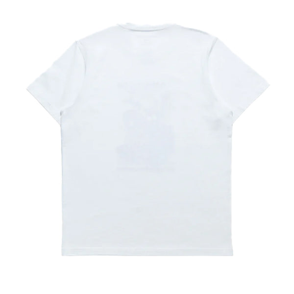 Maharishi Double Dragons Organic T shirt White