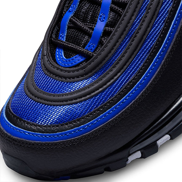 Nike Air Max 97 Black Metallic Gold Hyper Royal White