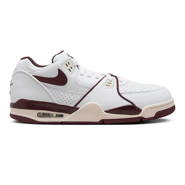 Nike Air Flight 89 Low White Burgundy Crush Phantom