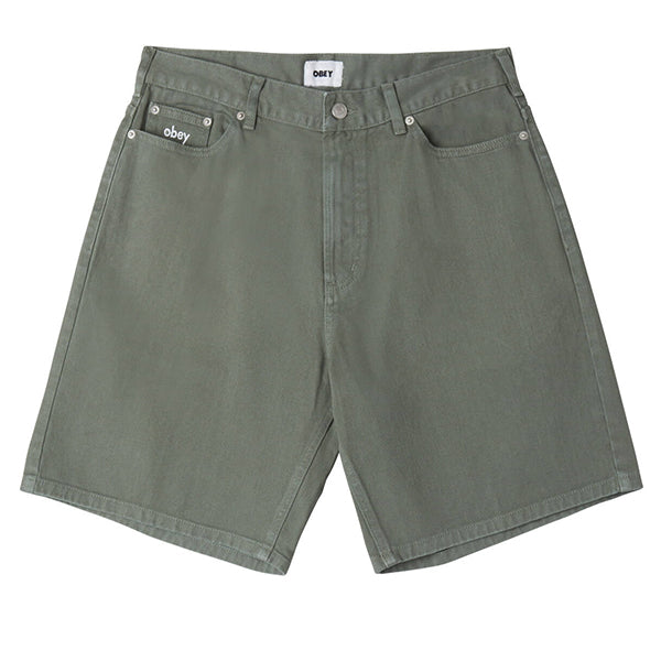 Obey BigWig Baggy Denim Short Laurel Wreath