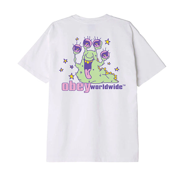 Obey Slime T shirt White