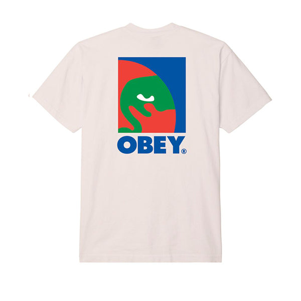 Obey Circular Icon T Shirt Sago