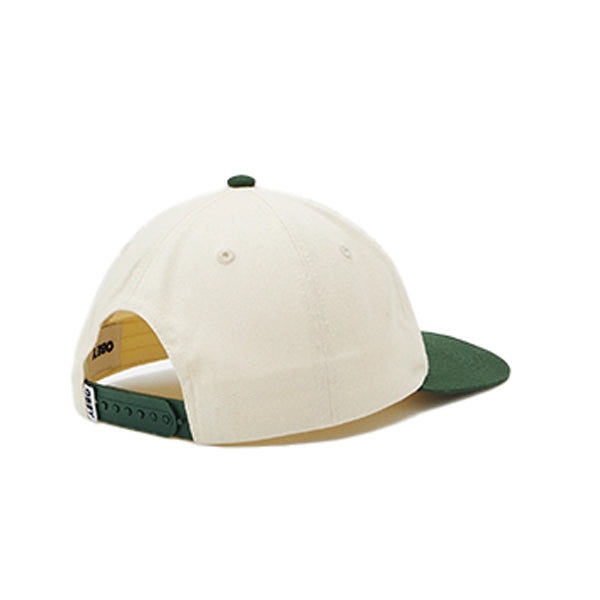 Obey World Stage 6 Panel Snapback Unbleached