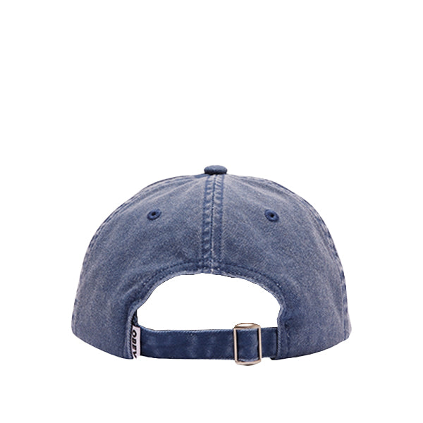 Obey Pigment Lowercase 6 Panel Strap Cap Navy
