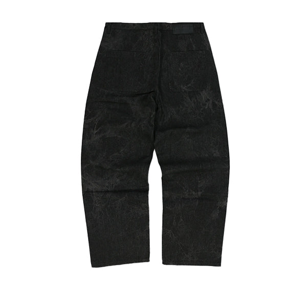 Pleasures Formula Baggy Denim Trousers Black