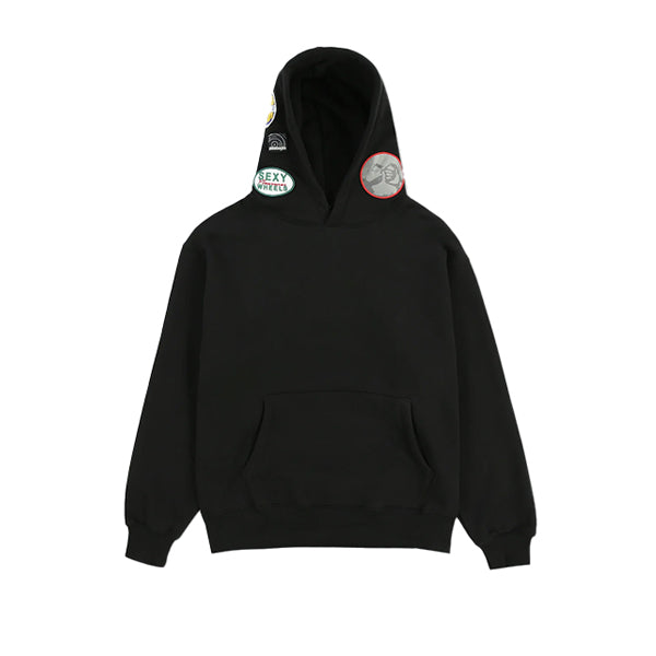 Pleasures Worms Hoodie Black