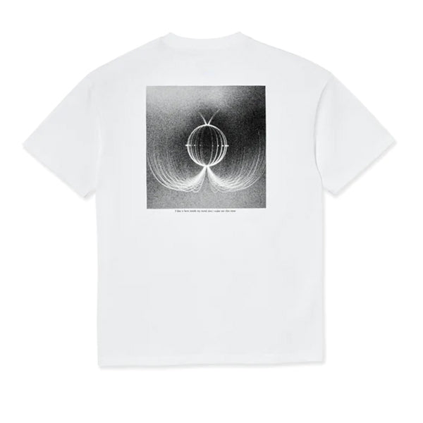 Polar Magnetic Field Tee White