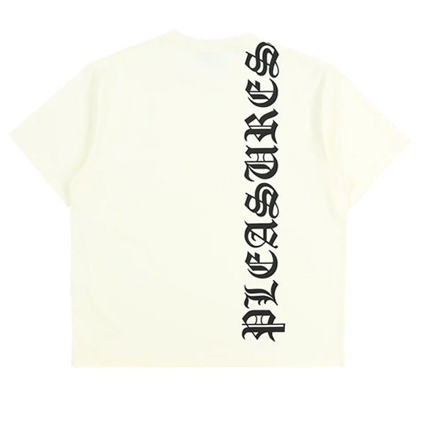 Pleasures Knight Heavyweight T Shirt Vintage White