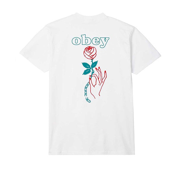 Obey Spring Forth T Shirt White