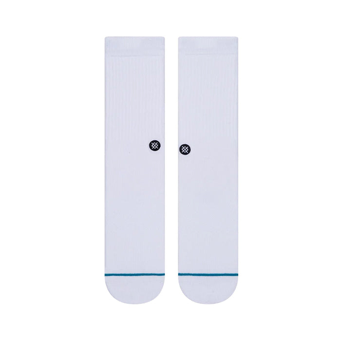 Stance Icon Sock White Black