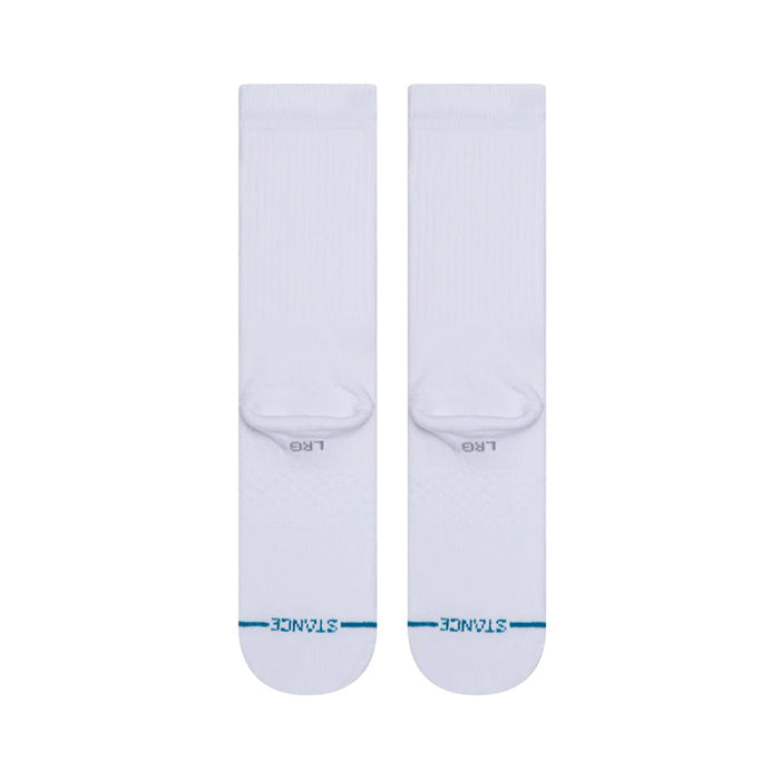 Stance Icon Sock White Black